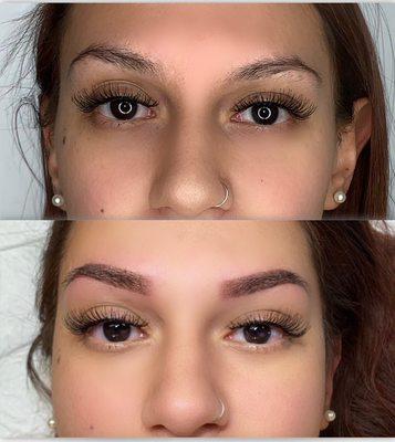 Ombré Powder Brow Permanent Makeup