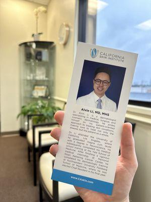 First time seeing Dr. Li