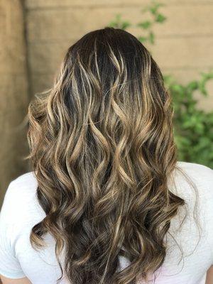 Sun kissed balayage