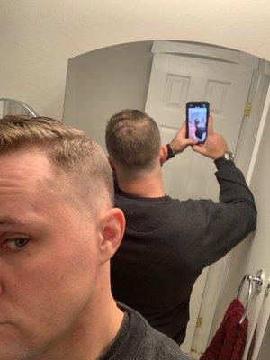 Medium Skin fade