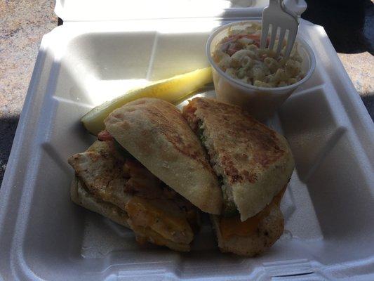 Spicy Chicken Blackened panini