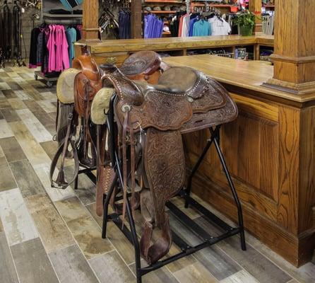 Used saddles, tack repair and cleaning services