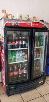 Refrigerated soda