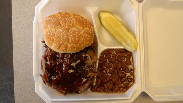 Wednesday Lunch Special - Brisket Plate