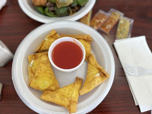 6. Crab Rangoon (6 )