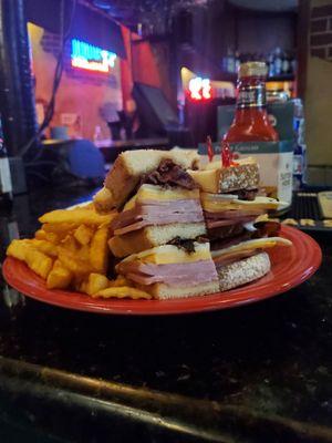 The best club sandwich in Arlington! Seriously McCullars has some of the best food! This is is a must try! Support your local business.