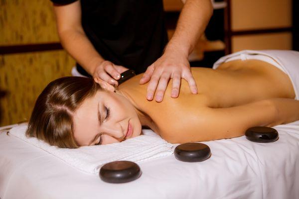 Clients love the deep stone massages provided by Restorative Massages & Wellness