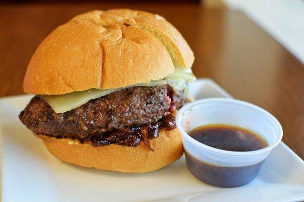 French Dip Burger