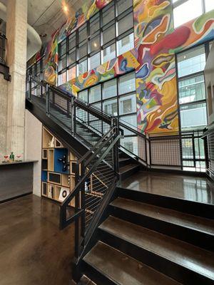 Entry Stairs to Loft