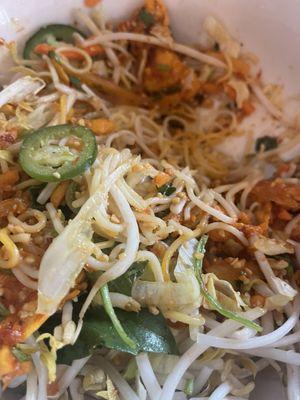 Lemongrass Chicken Vermicelli (Bun)