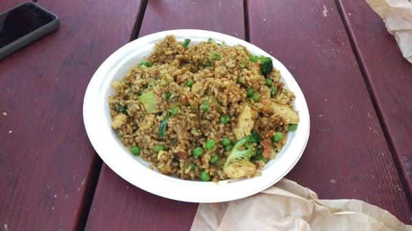 The best chicken fried rice I have ever had...