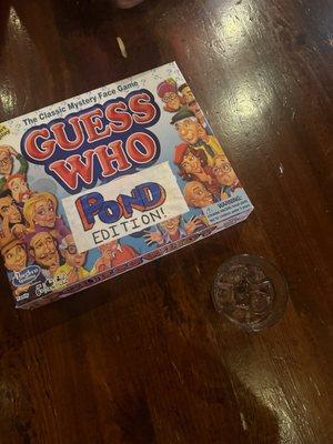 a little fun pub game & buffalo trace