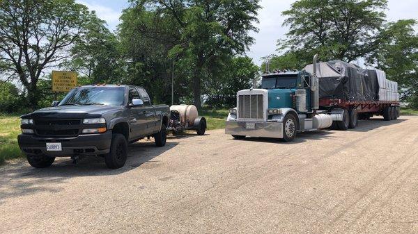 Semi-Truck Washing