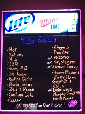 Wing Sauces