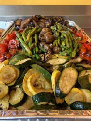 Mix grilled vegetables