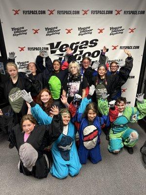 Girl Scouts of Utah at Vegas Indoor Skydiving