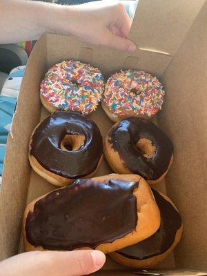 Yummy yeast donuts