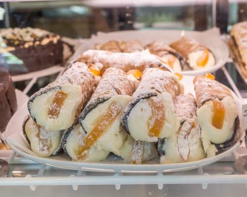 Stuffed cannolis.