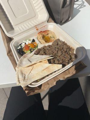 Beef/Lamb Gyro Plate