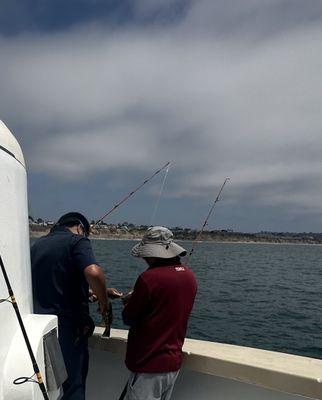 Captain David was helpful and ensured that every person on the boat caught something! Thank you!!!