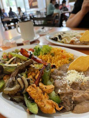 Chicken & Beef Fajitas