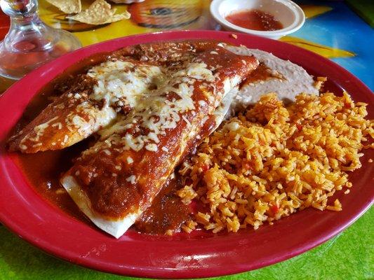 Tamale Burrito combo