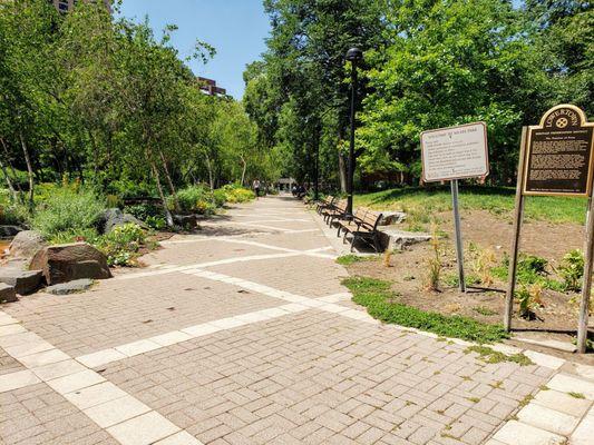 Walking Path in Mears Park