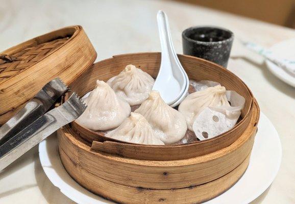 Soup dumplings - they call the juicy bun