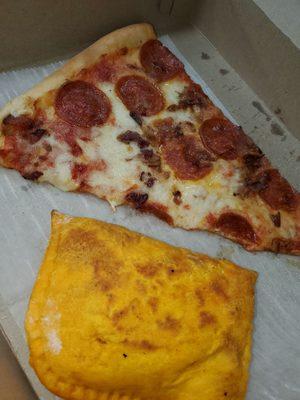 Bacon Pepperoni slice & Beef patty ~ 9.19.23