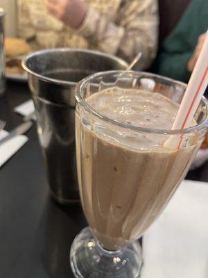 Chocolate banana shake