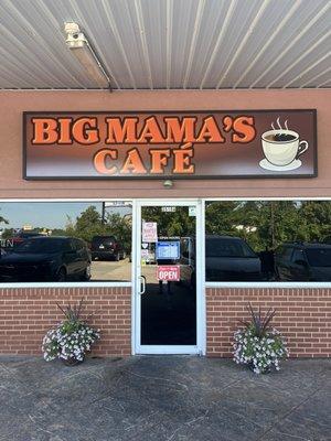 Cafe entrance.