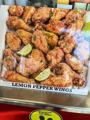 Lemon pepper wings