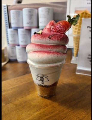 Kitsby soft serve in chelsea market