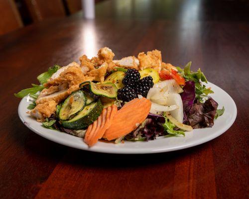 Rainbow Chicken Salad