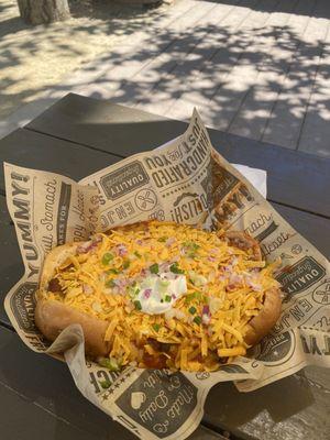 Chili dog $9