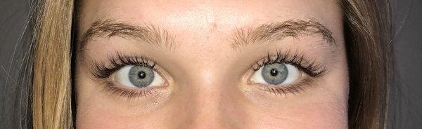 Full set of lash extensions