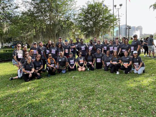 Team photo from 2022 IOA Corporate 5K