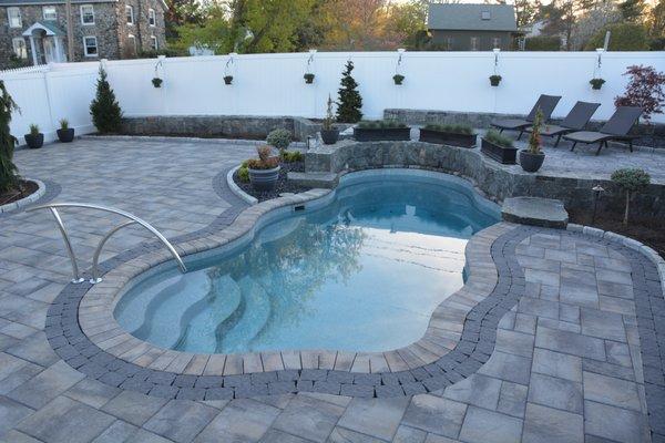 Fiberglass pool