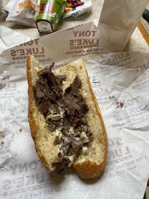 Tony Luke's Cheesesteak