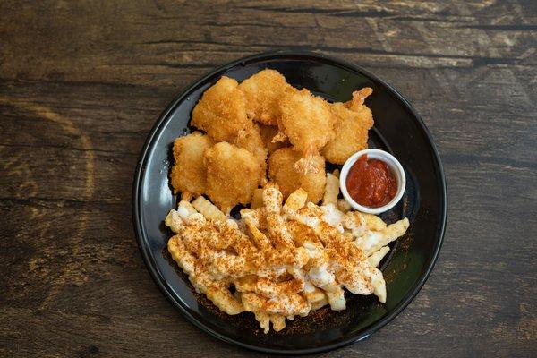 Wing City Combo Item -  Shrimp with Cajun Ranch Fries