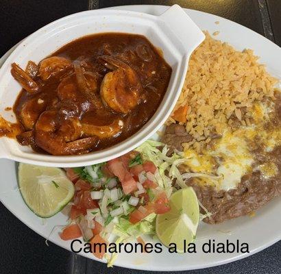 Camarones a la diabla