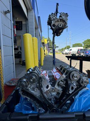 Engine replacement