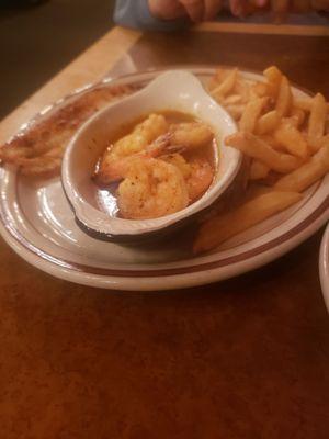 Shrimp haddock fries