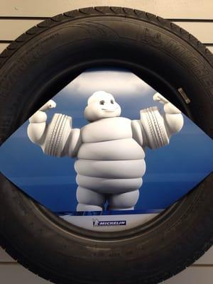 Michelin tires!! Also BFGoodrich, Uniroyal and may others.