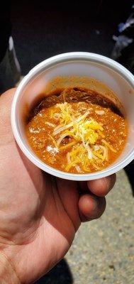 Chili from the 7th annual Chili Cook off