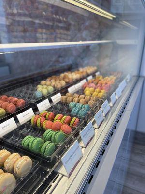 Macarons display