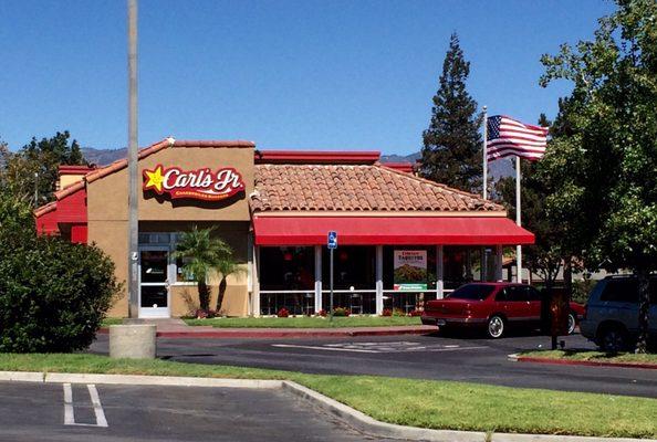 Carl's Jr., 210 Freeway at Riverside Ave in Rialto.