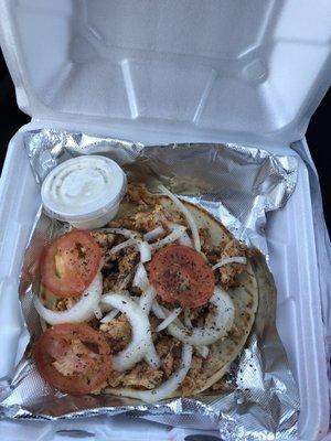 Chicken Gyro Combo Meal