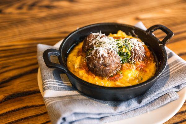 Angus Meatballs at Cabin Juice Elevated Eatery & Bar