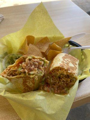 25. Vegetarian Burrito A La Carte